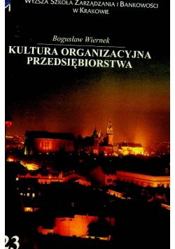 Kultura organizacyjna przedsiębiorstwa