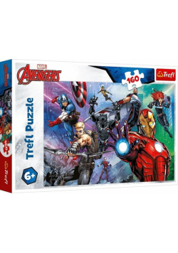 Puzzle 160 Zawsze gotowi bohaterowie Disney Marvel The Avengers 15424