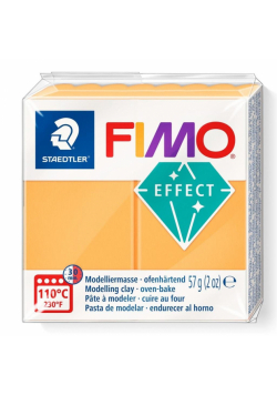 Masa termoutwardzalna Fimo 57g neon pomarańczowy