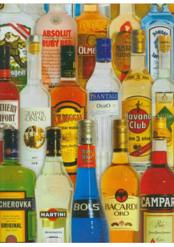 Puzzle Piatnik Alkohole 1000