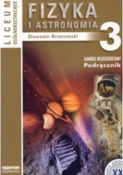 Fizyka i astronomia 3 Podręcznik Zakres rozszerzony