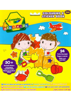Crayola Mini Kids Kolorowanka z naklejkami