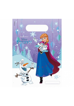 Torebki Frozen Snowflakes 6 sztuk