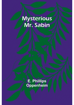 Mysterious Mr. Sabin