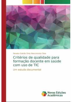 Critérios de qualidade para formação docente em saúde com uso de TIC