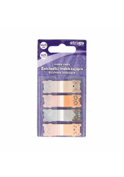Zakładki indeksujące Kotki 44x15mm 80 kartek