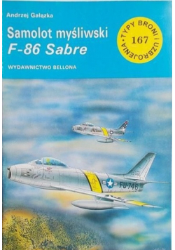 Samolot myśliwski F 86 Sabre