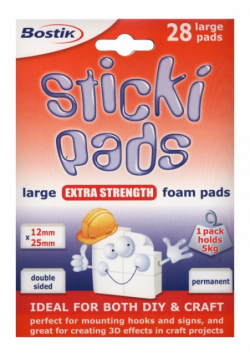 Dwustronne pianki do mocowania Sticki Pads Extra strength