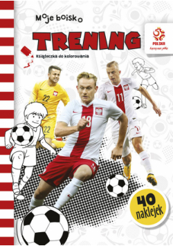 PZPN Moje boisko Trening Książeczka z naklejkami