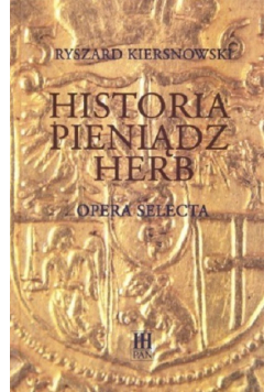 Historia pieniądz herb Opera Selecta
