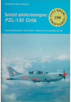 Samolot szkolno treningowy PZL 130 Orlik Tom 196