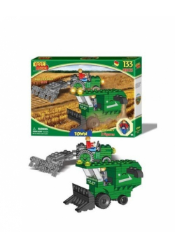 Klocki Best Lock Town Kombajn i traktor 134 elementy