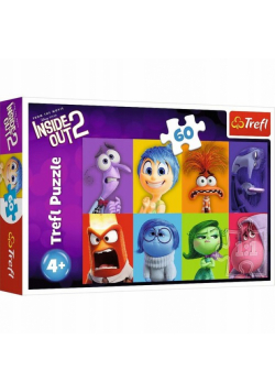 Puzzle 60 Poznaj swoje emocje Disney Inside Out 2 17397