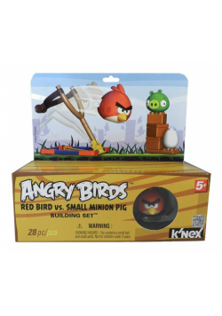 Angry Birds Bulding set Red Bird vs Small Minion Pig
