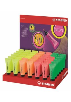 Zakreślacz Stabilo neon  42 sztuki