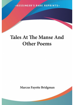 Tales At The Manse And Other Poems