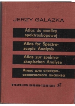 Atlas do analizy spektroskopowej