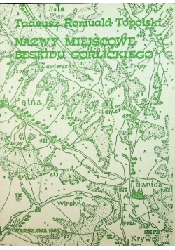 Nazwy miejscowe Beskidu Gorlickiego