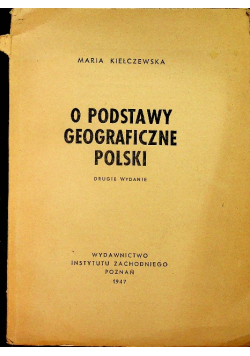 O podstawy geograficzne Polski 1947 r.