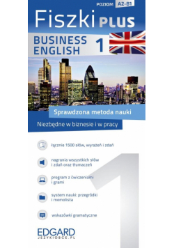 Angielski Fiszki PLUS Business English 1