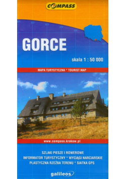 Gorce mapa turystyczna 1: 50 000