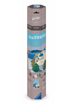 CreArt na płótnie: Santorini