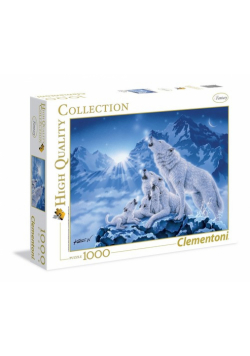Puzzle Family of wolves 1000