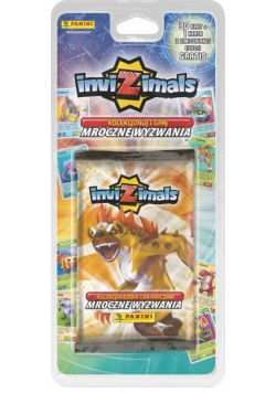 Invizimals blister 5 saszetek z kartami