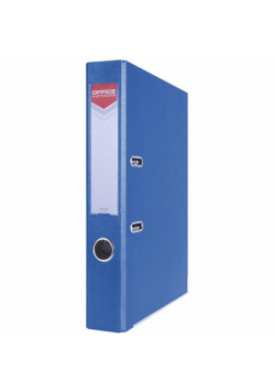 Segregator PP A4/55mm Officer z szyną Office Products niebieski