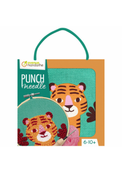 Wyszywanka Punch Needle, Tygrys