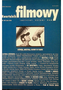 Kwartalnik filmowy Nr 44