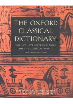 The Oxford Classical Dictionary