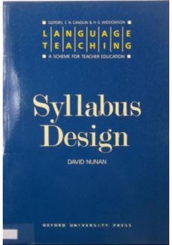 Syllabus Design