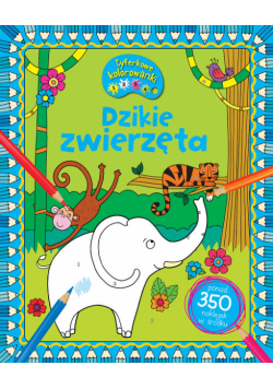 Cyferkowe kolorowanki Dzikie zwierzęta