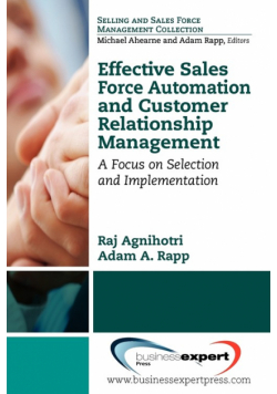 Effective Sales Force Automation and Customer Relationship Management