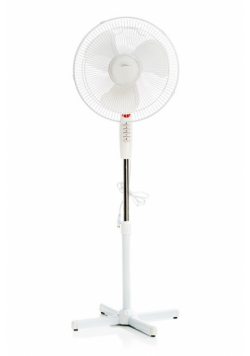 Wentylator stojący podłogowy 16" 40W biały