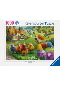 Puzzle 1000 Kolorowa wełna