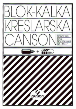 Kalka kreślarska A4 30 arkuszy