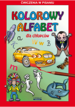 Kolorowy alfabet dla chłopców