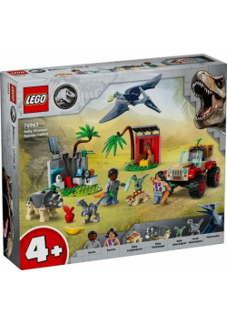 LEGO(R) JURASSIC WORLD 76963 Centrum ratunkowe dla..
