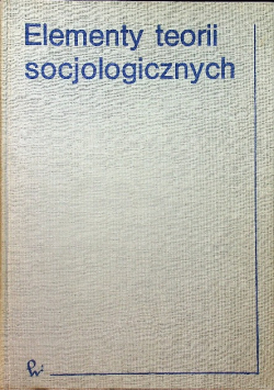 Elementy teorii socjologicznych