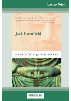 Meditation For Beginners (16pt Large Print Edition)