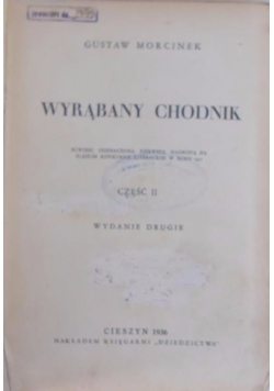 Wyrąbany Chodnik,cz. II, 1936 r.