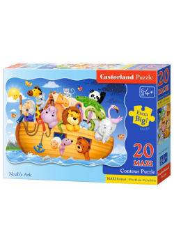 Puzzle Maxi Konturowe: Noah's Ark 20