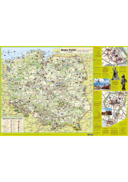 Polska dla dzieci Mapa podręczna