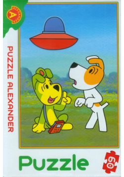 Puzzle 60 Reksio i Ufo