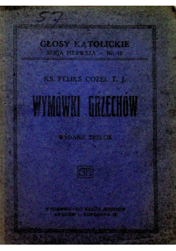 Głosy katolickie Nr 41 Wymówki grzechów