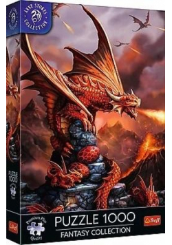 Puzzle 1000 Ognisty Smok TREFL