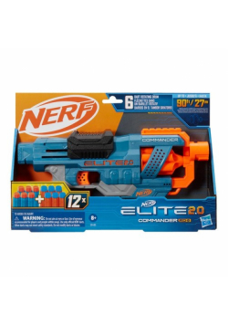 NERF Elite 2.0 Commander RD 6, pistolety i wyrzutnie