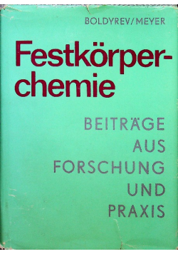 Festkorperchemie beitrage